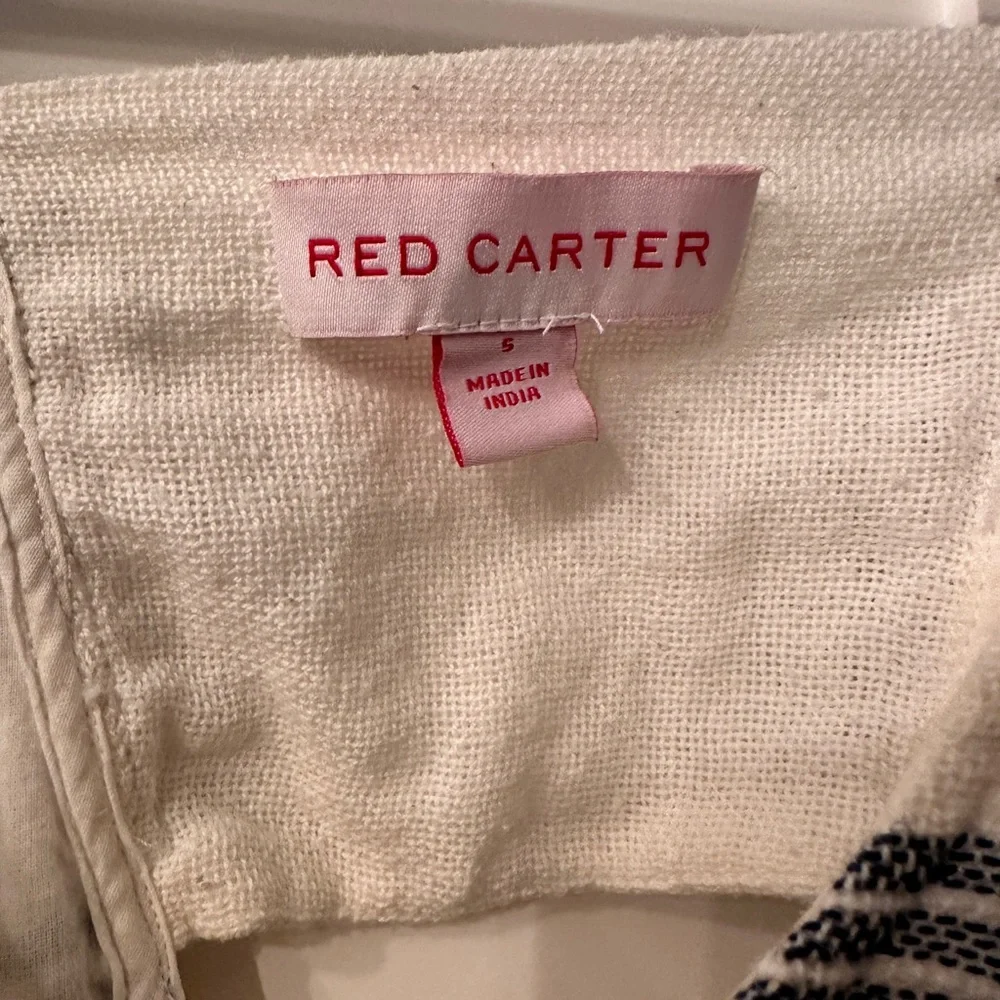 GUC Red Carter Rosa Caftan Striped Swim Coverup - Picture 4 of 8